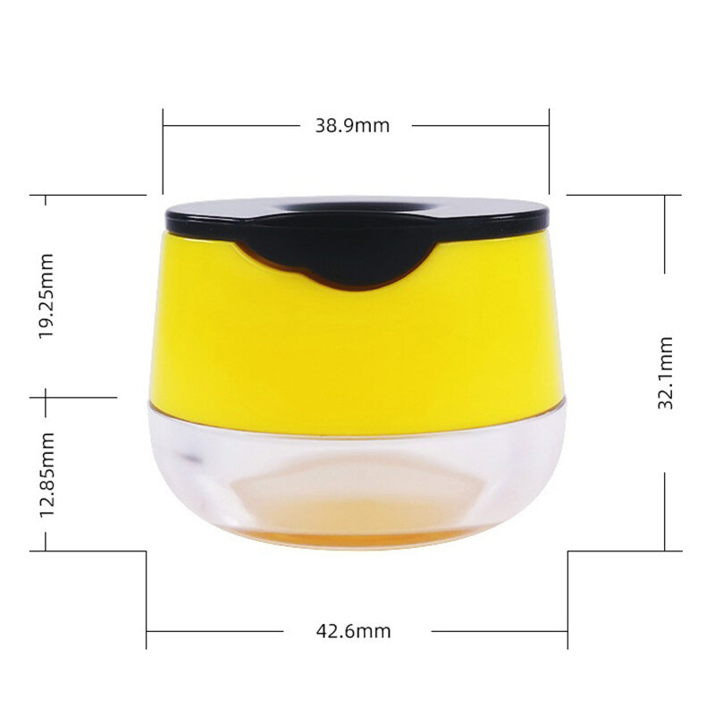 6g Empty Lip Masque Box With Spoon Multi-purpose Refillable Convenient Travel Empty Lip Balm Makeup Jar Pot