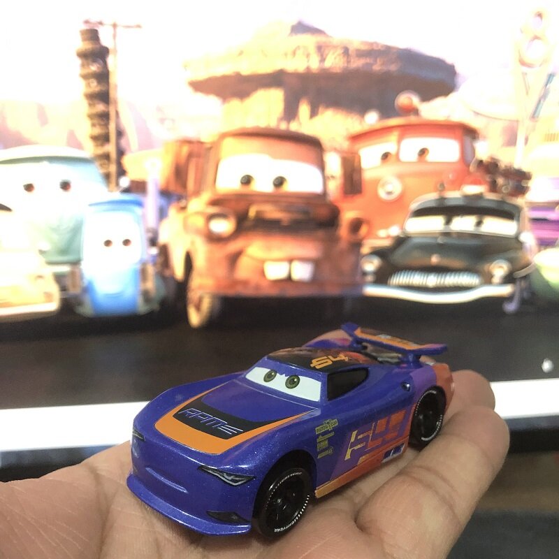 2022 Baru 39 Gaya Disney Pixar Mobil 3 Petir McQueen Jackson Badai Ramirez 1:55 Diecast Logam Paduan Mainan Anak-anak Mobil