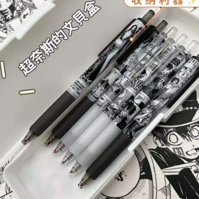 Een Stuk Zeven Dragon Ball Limited Druk Gel Pen Ins Hoge-Waarde Cartoon Comic Stijl 0.5 Kogel Zwarte Pen leren Briefpapier