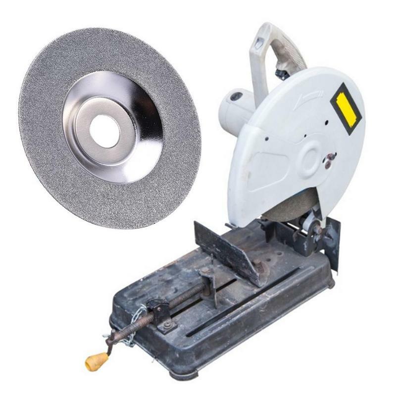 PW TOOLS 100mm Diamond Grinding Disc Cut Off Discs Wheel Glass Cuttering Saw Blades Rotary Abrasive Tools