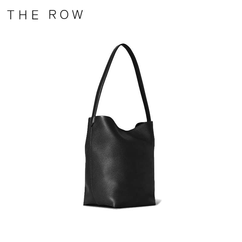 The Row-Bolso de mano clásico para mujer, bolsa de un solo hombro, N/S Park, Unisex, tamaño mediano, cuero de vaca, moda de lujo, Primavera, 2023