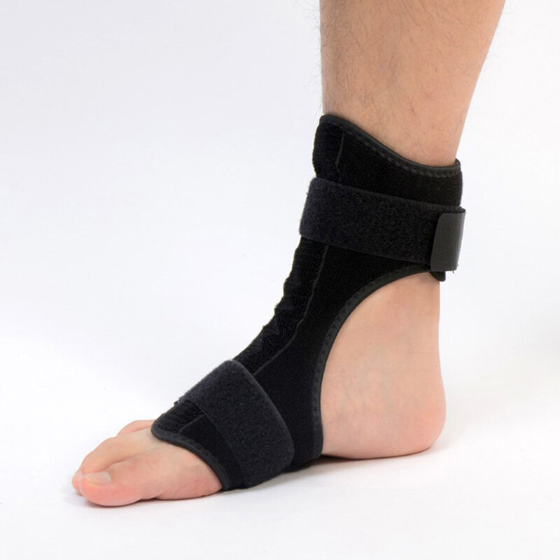 1Pc Foot Drop Orthosis Plantar Fascia Support Ankle Foot Drop Orthosis Footrest Wind Correction Paralysis Fixation Belt Device