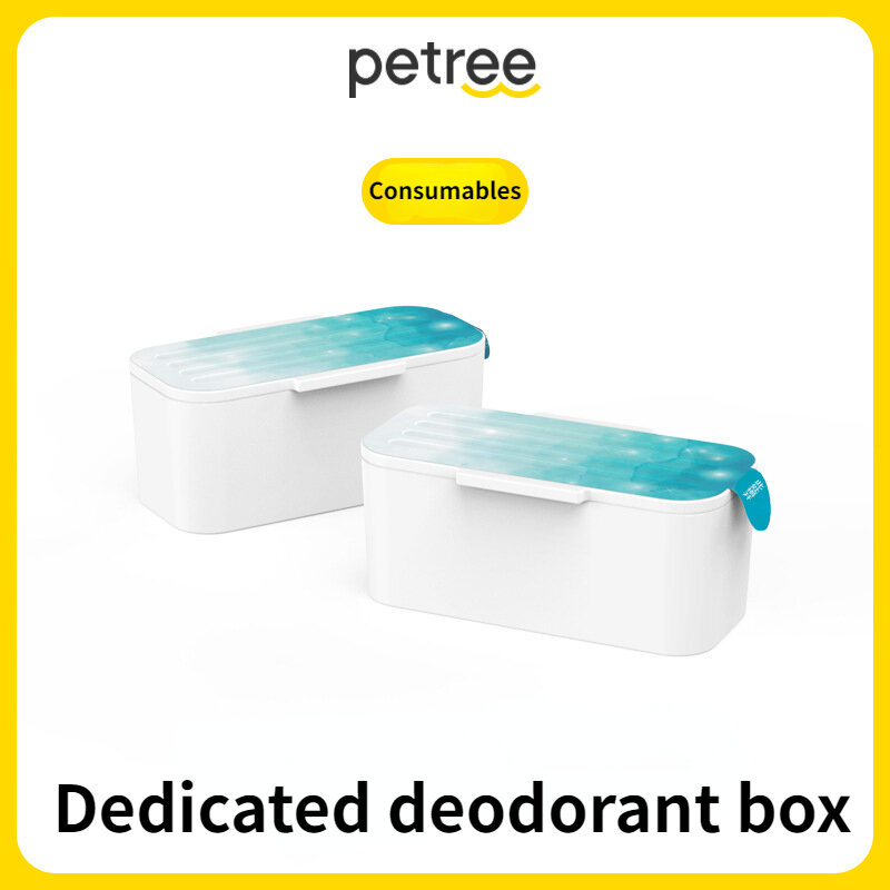 Petree Automatische Katzenstreu Box Desodorierung Sterilisation Boxen Natürliche ungiftig Pflanze Ätherisches Öl Deodorizer Reinigung Von Luft