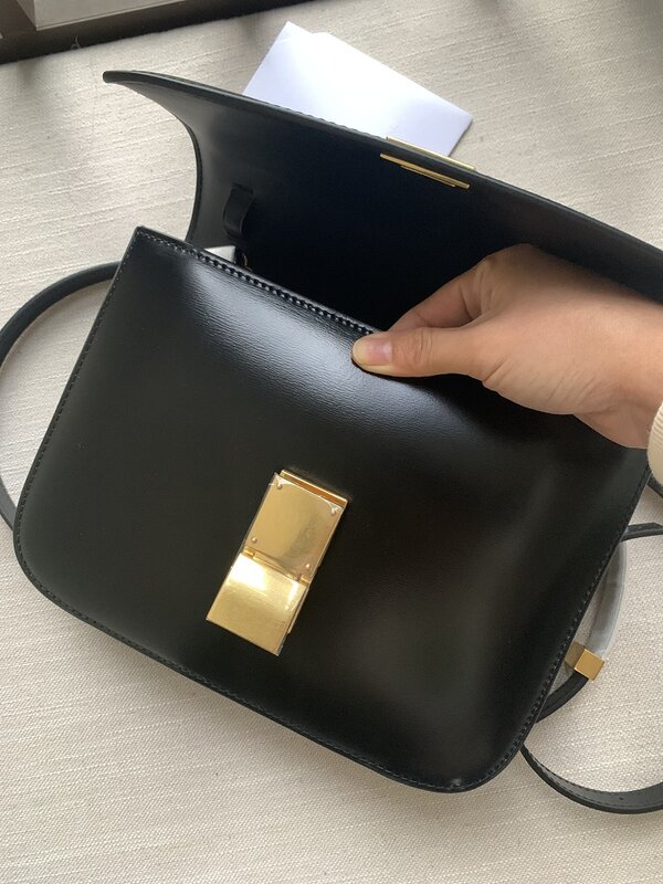 Borsa a tracolla con scatola borsa da donna in pelle 2022 nuova borsa in wafer piccola borsa quadrata borsa piccola di fascia alta borsa a tracolla