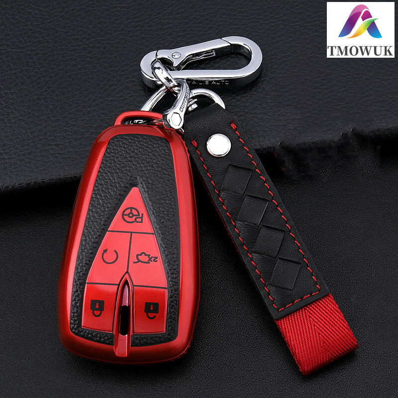 TPU Car Remote Key Cover Case Holder Fob For Changan CS35Plus CS55Plus CS75Plus 2019 2020 3/4/5 Buttons Key Shell Accessories