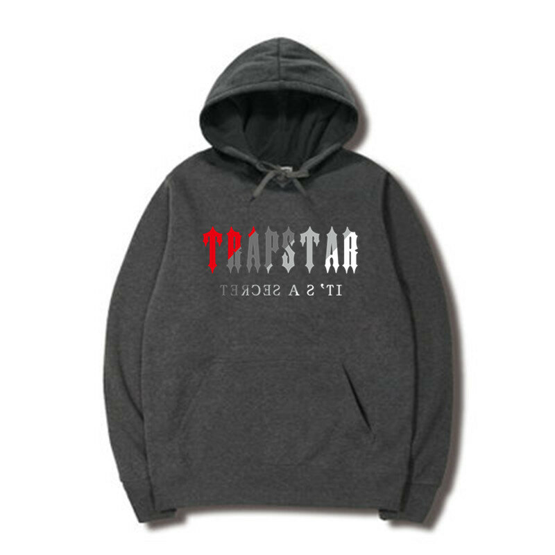 Men sports pullover oversized Harajuku fashion casual Trapstar trend brand long sleeve hoodies