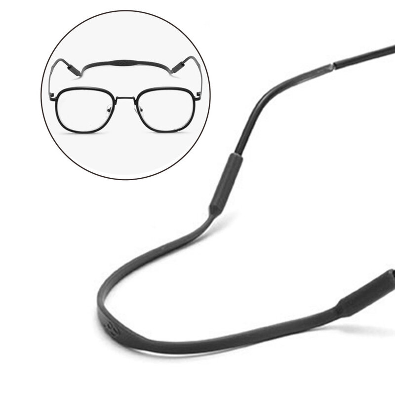 Prodotti per animali domestici occhiali antiscivolo cinturini in corda occhiali da sole in Silicone cordino porta catena per accessori per animali domestici per cani di piccola taglia