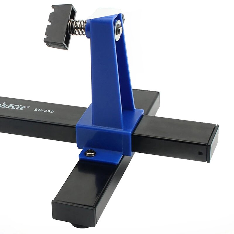 SN-390 Verstelbare Printplaat Houder Klem Armatuur Jig Tool Frame Pcb Solderen En Montage Stand 360 Graden Rotatie
