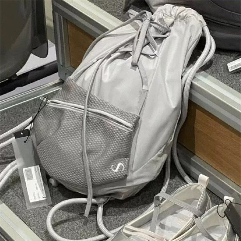 Sports Backpacks For Unisex Korean Fashion Backpacks For Women Or Men Casual High Capacity Tote Bags Women's Drawstring Backpack