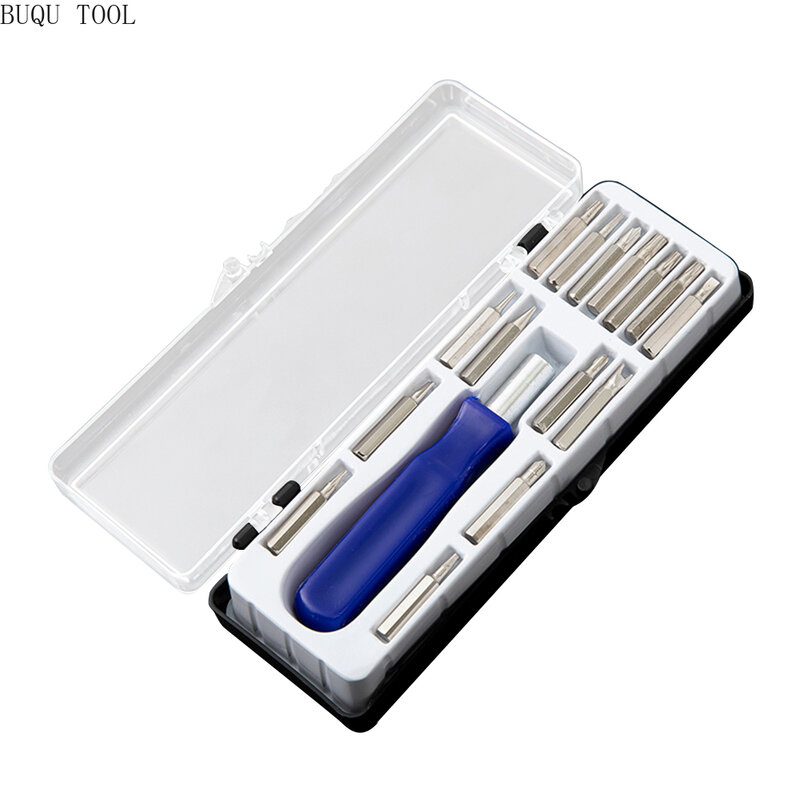 Ferramenta de reparo 16 em 1 chave de fenda conjunto precisão mini chave de fenda magnética bits kit telefone móvel ipad câmera manutenção