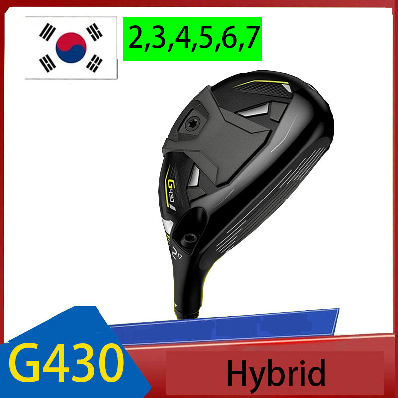 G430-palo de Golf híbrido, 430G, utilidad híbrida, rescate 17/19/22/26/30/34 grados, R/S/SR, eje de grafito flexible con cubierta para la cabeza, nuevo