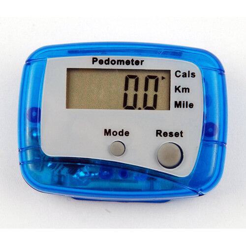 Mini podómetro Digital LCD para correr, contador de distancia para caminar, diseño ligero, Clip para cinturón, venta al por mayor