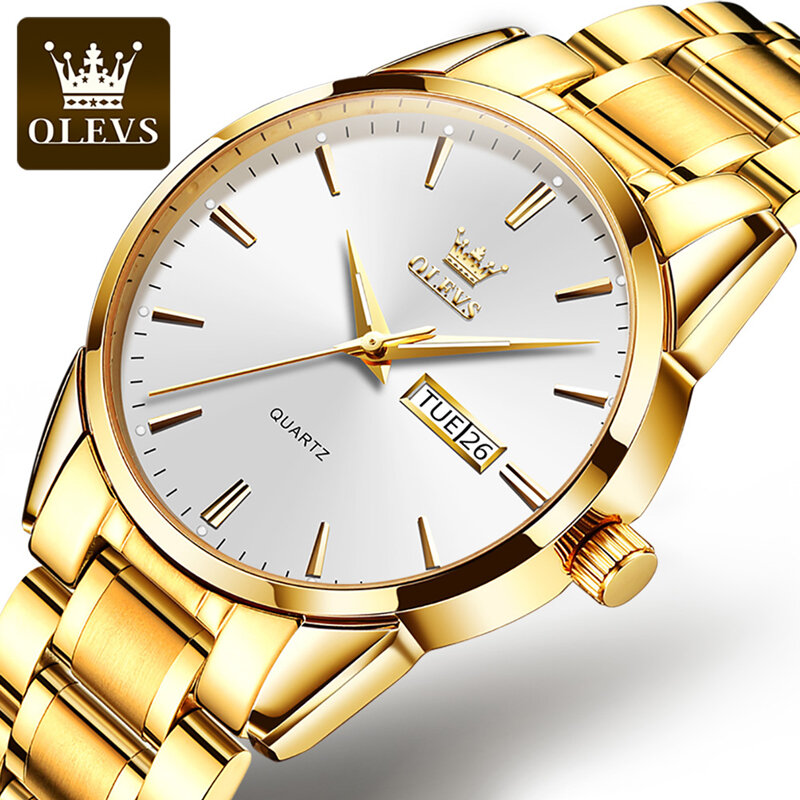 2023 New Men's Watches Luxury Brand Original Quartz Digital Analog Sports Wrist Watch for Men Waterproof Stainless Steel Clock