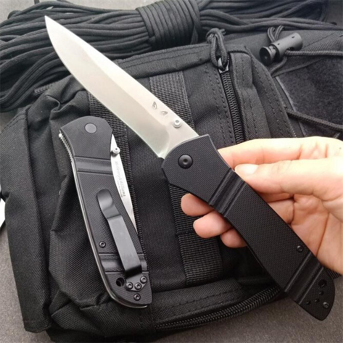 Высококачественный Тактический складной нож BM 710 с лезвием D2, Ручка G10, карманные ножи для самообороны