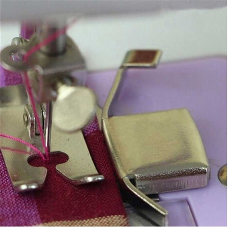 Guide de couture magnétique industriel pour machines à coudre, jauge de couture intermédiaire, presseur, accessoires de machine à coudre, 2 pièces