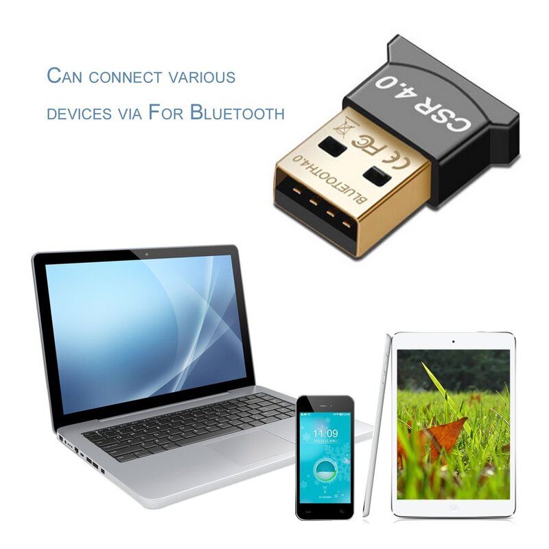 Wireless USB 2.0 4.0 Adapter Mini Dongle Music Sound Transmitter Receiver Adapter For PC Computer