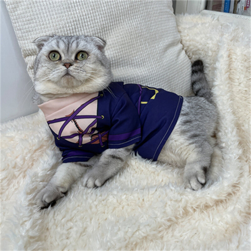 ジョジョの奇妙な冒険の変装,ハロウィーンのためのコスプレ衣装,猫のためのパーティー服
