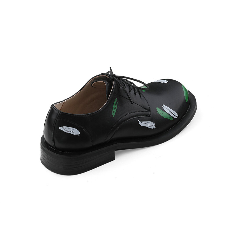 メンズカジュアルシューズ,オリジナルデザインのトレンディな靴,カジュアルスタイル,特殊な葉,合成皮革