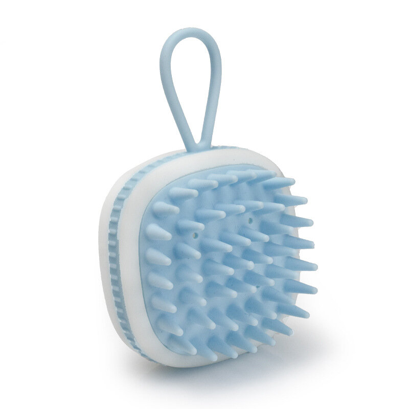 Siliconen Head Body Massager Shampoo Brush Hair Washing Comb Soft Comfortable Massage Body Spa Bathroom Accessories