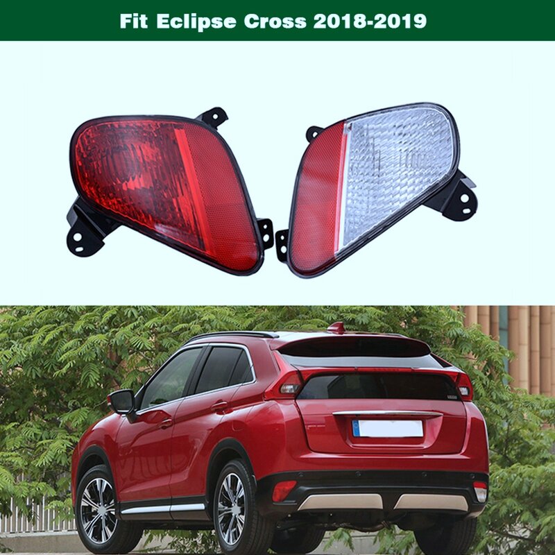 Auto Rechts Achterbumper Mistlamp Parking Waarschuwing Reflector Achterlichten Geen Lampen Voor Mitsubishi Eclipse Cross 2018-2019
