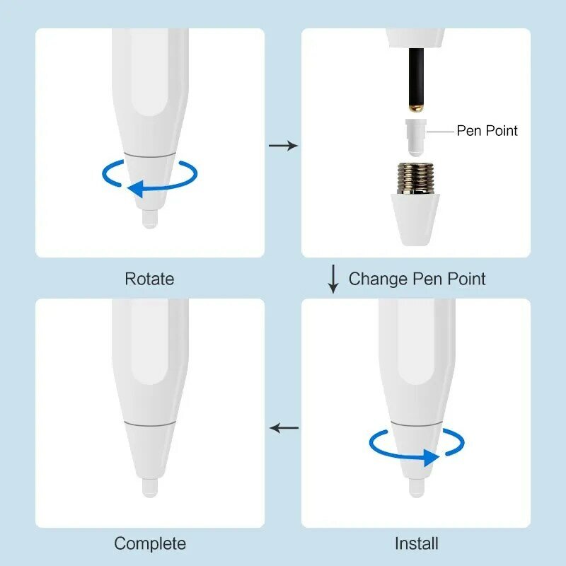 ل MiPad شاشة اللمس رسم القلم قلم رصاص القلم لسامسونج غالاكسي تبويب A8 10.5 "2022 SM-X200 X205 اللوحي القلم قابلة للشحن