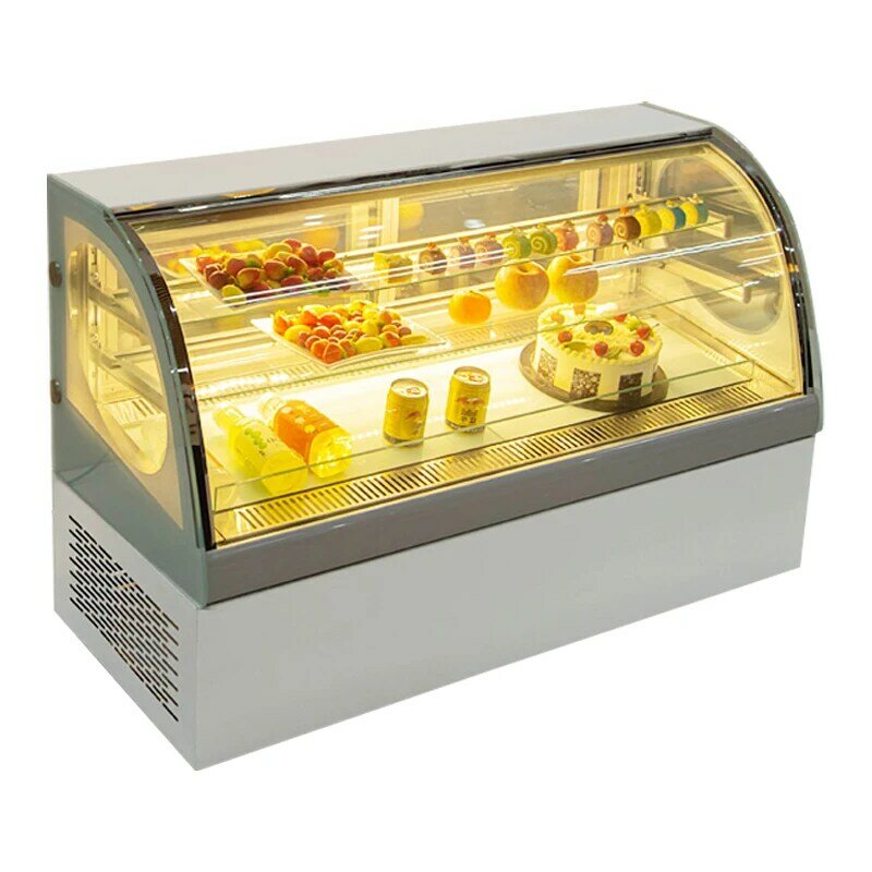 Bakery Case Display Refrigerated Table Cake Cabinet Freezer Display Door Manufacturer Refrigerator Cake Display Case