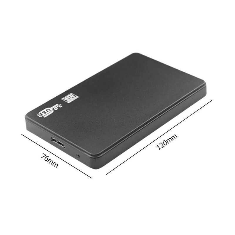 علب القرص الصلب USB C 3.0 2.5 بوصة المنفذ التسلسلي HDD SSD شل SATA 3.0 الضميمة الخارجية صندوق قرص صلب اضافية طابعة للبطاقات اللاصقة