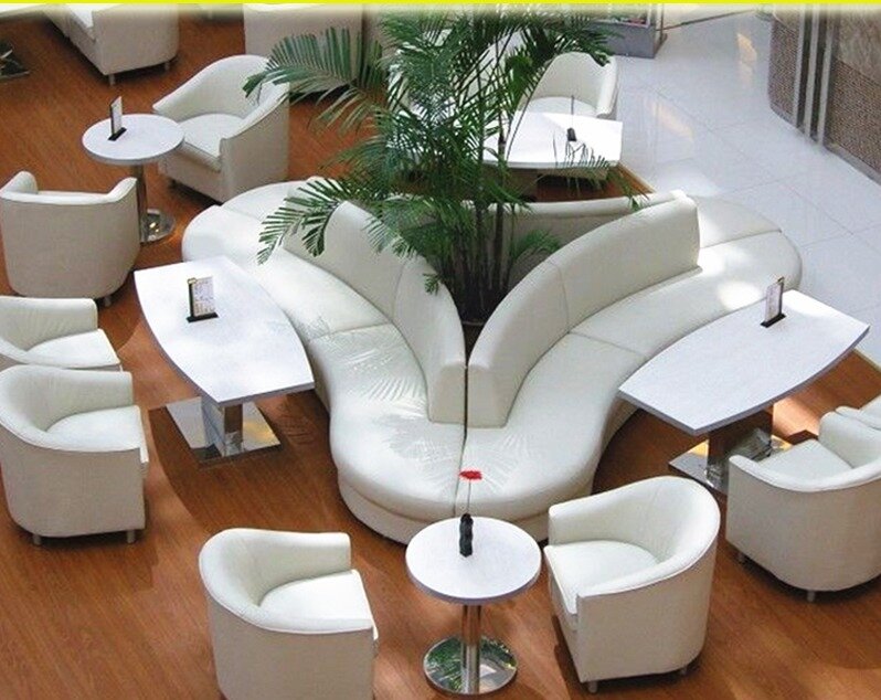 Obral Murah Abu-abu Modern Perabot Mebel Kain Sudut Bagian Sofa Modern Kursi Malas Ruang Tamu