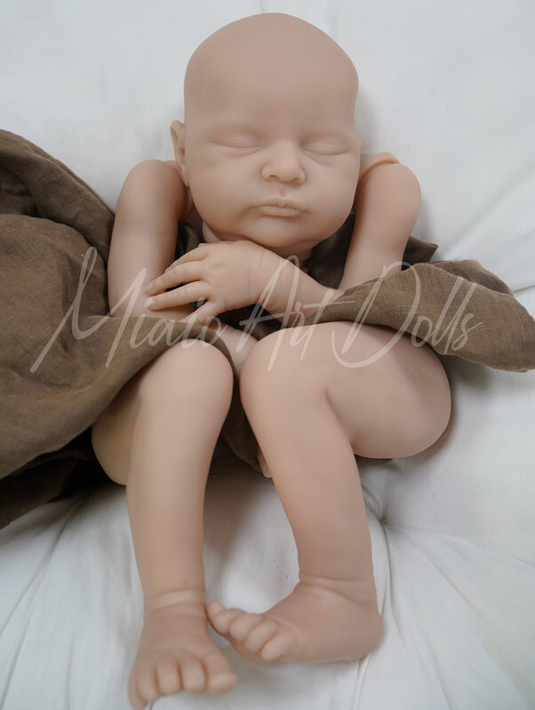 Miaio New 20.5 Inches Unfinished Reborn Doll Kit Laura Vinyl Popular Blank Reborn Baby Kits