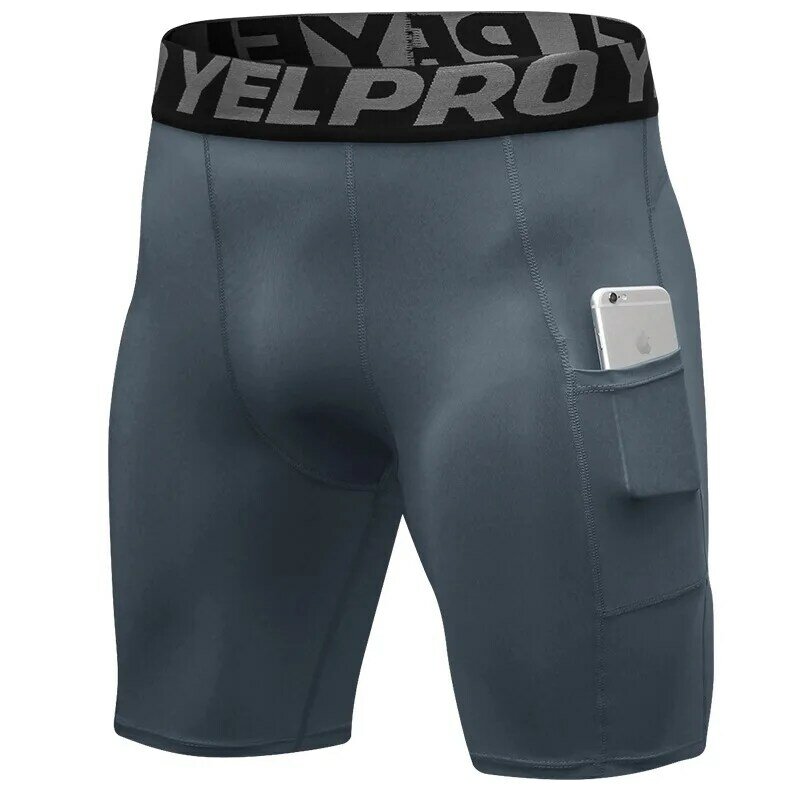 Pantalones cortos de entrenamiento de baloncesto para ejercicio de verano, con diseño de bolsillo, tejido de secado rápido con cintura elástica, 2022