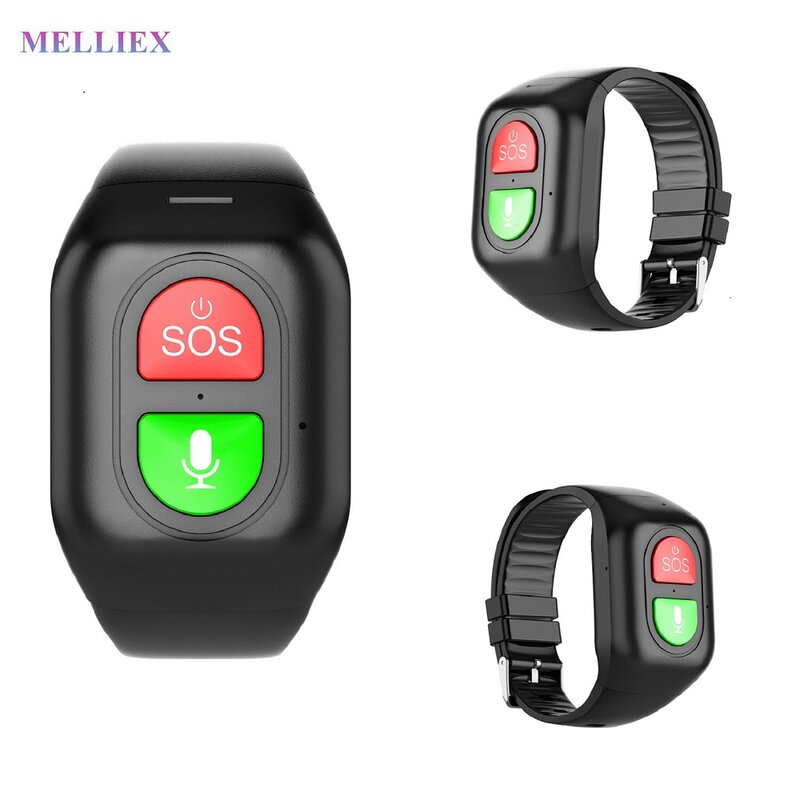 Long Standby rilevamento caduta SOS Watch 4G anziani uomini GPS Tracker Smart Watch contapassi per la pressione sanguigna della frequenza cardiaca braccialetto intelligente