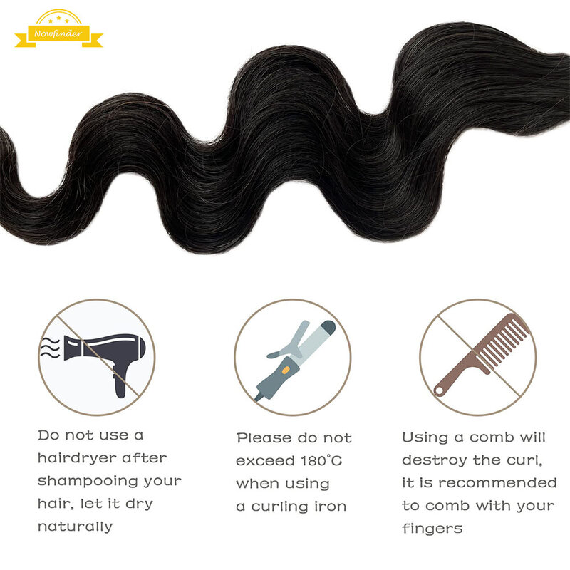 Extensiones de Cabello con cinta ondulada para mujer, 120g/set, onda rizada negra Natural, extensiones de cabello humano 100% Real