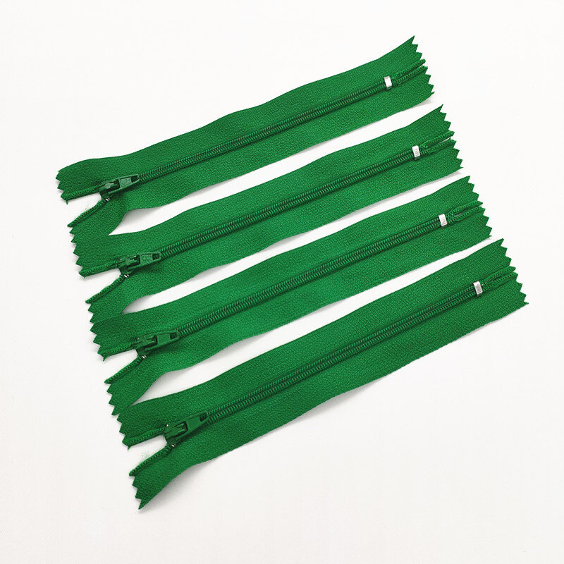 5Pcs 7.5-60Cm (3Inch-24 Inch) nylon Coil Ritsen Geschikt Voor Kleding (20 Kleuren)