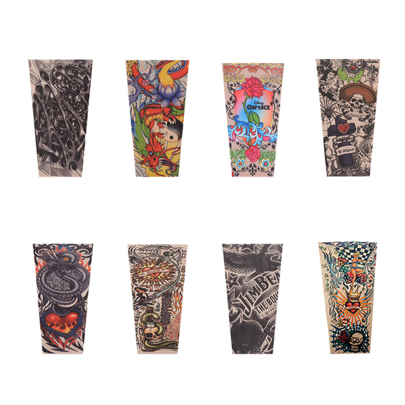 Children's Baby kids Tattoo Sleeve Clothes Toddler Babies Newborn Infant Baby Boys Fake Temporary Tattoo Sleeve Arm Protection