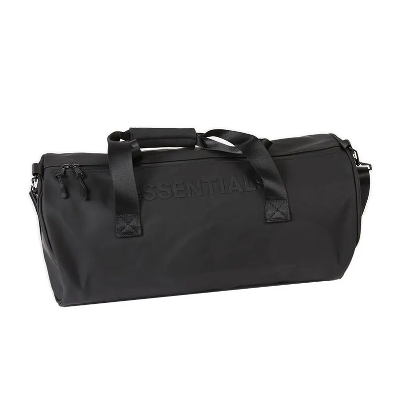 Essentials Luxusmarke Männer Frauen Reisetaschen Reisetasche Handtasche große Kapazität schwarze Koffer Mode lässig wasserdichten Reiß verschluss
