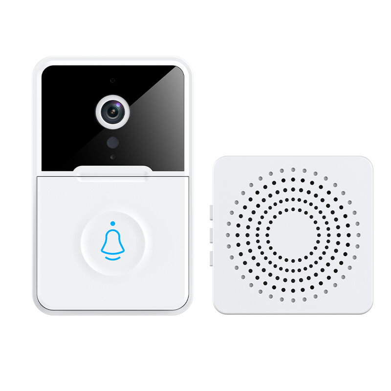 Wifi الجرس متعددة الوظائف في الوقت الحقيقي رصد الذكية الأمن الجرس كاميرا لاسلكية الأشعة تحت الحمراء للرؤية الليلية المنزل الذكي
