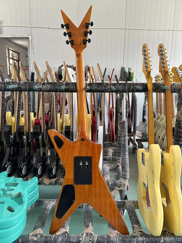 Dean Dimebag "daleko poza Drivin" ML gitara elektryczna klon falisty top gorąca sprzedaż