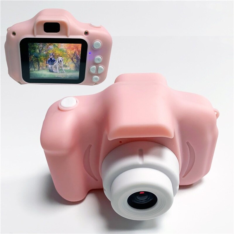 Детская цифровая мультяшная камера X2, Переносная Камера для фотосъемки через границу, игрушка, детский подарок на день рождения