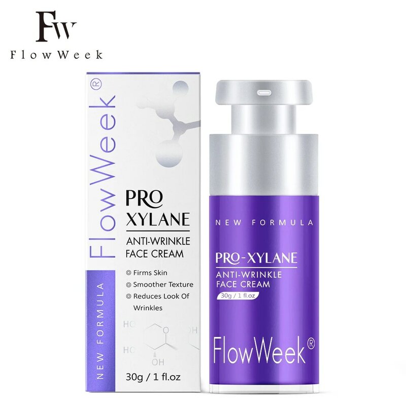 Flow Week Wrinkle Repair Retinol Face Moisturizer Anti-Aging Anti Wrinkle Face Cream Moisturizing Whitening Facial Skin Care