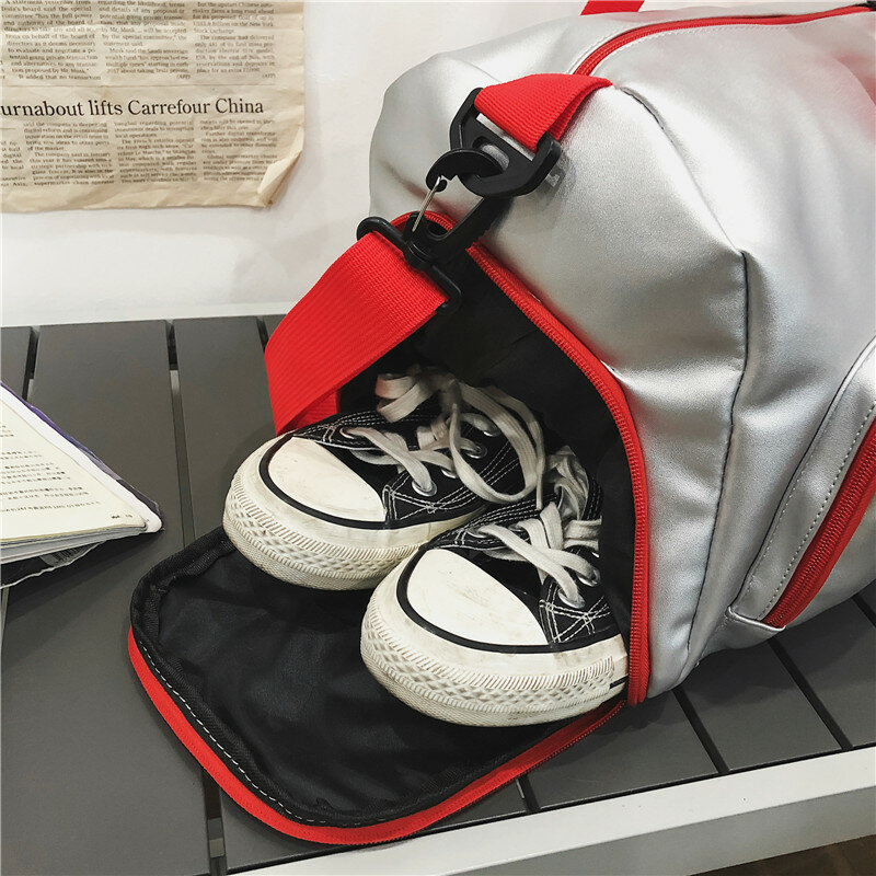 YILIAN-bolsa de viaje de gran capacidad para hombre, bolso de viaje ligero, de lona, deportivo, portátil, para natación y fitness