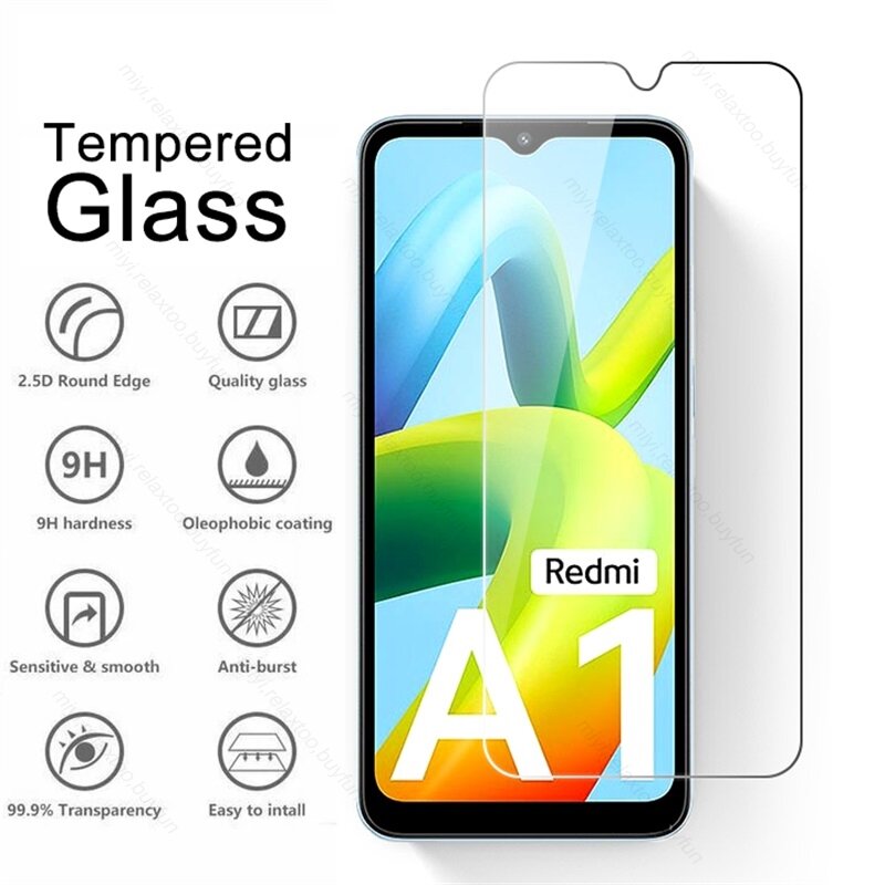 Защитное стекло для xiaomi redmi a1 3 шт., протектор экрана из закаленного стекла redmia1, пленка redmy readmy radmi a1 a 1 plus a1 +