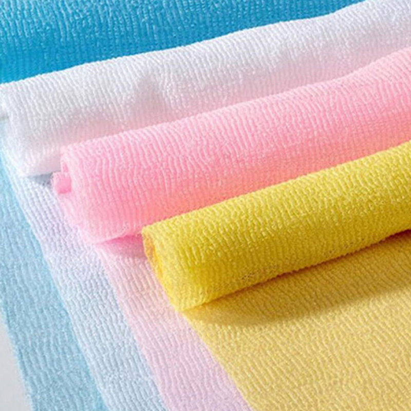 Exfoliating Bath Towel Scrubbing Cloth Men's Toolsber Bubble Making Leg Scrubbers Household Washcloth Nylon Men's