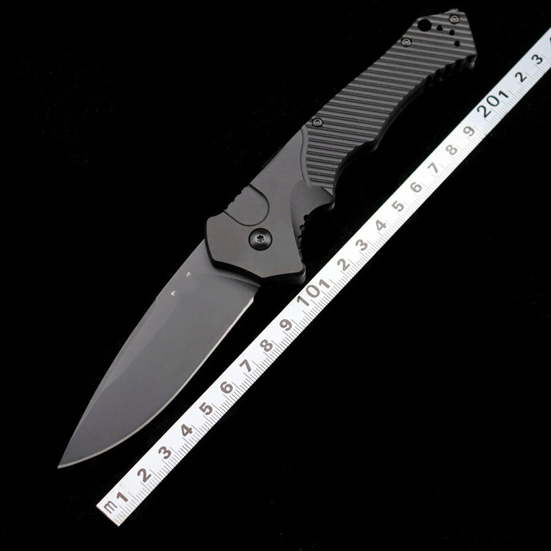 Алюминиевый складной нож BM 9600BK S30V, тактический карманный для самообороны, в стиле милитари, с алюминиевой ручкой