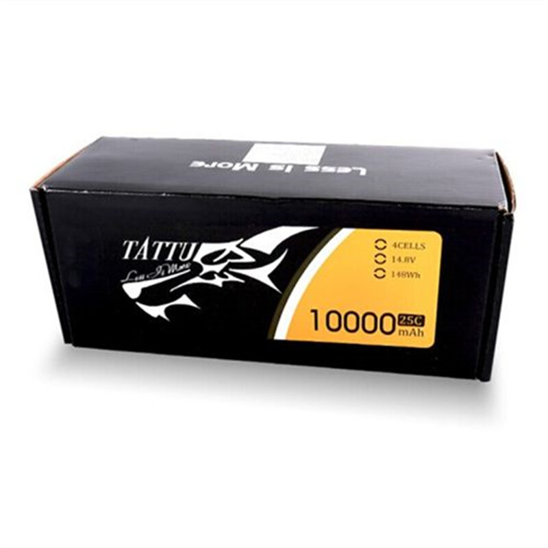 TATTU 10000MAh 25C 4S 14.8V Lipo แบตเตอรี่ XT60ปลั๊กสำหรับการเกษตร Plant Protection Drone