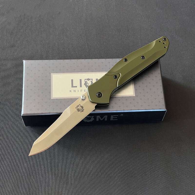 Многофункциональный складной нож Liome 940 AXIS с алюминиевой ручкой для использования на открытом воздухе, рыбалки, охоты, безопасные карманные ножи для защиты, инструмент для повседневного использования