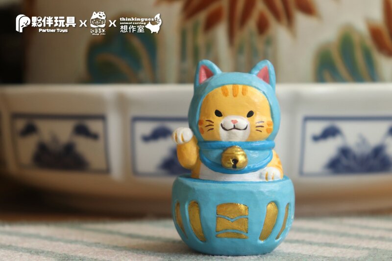 오리지널 럭키 고양이 시리즈 블라인드 박스 장난감, 귀여운 곰 카자 시가 인형, 서프라이즈 박스, 액션 피규어, 생일 선물