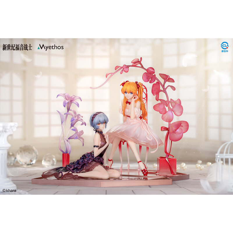 قبل البيع Evangelion Ayanami ري Asuka لغة زهرة عمل الشكل الكرتون نموذج لعبة أنيمي أرقام مقتنيات نموذج اللعب