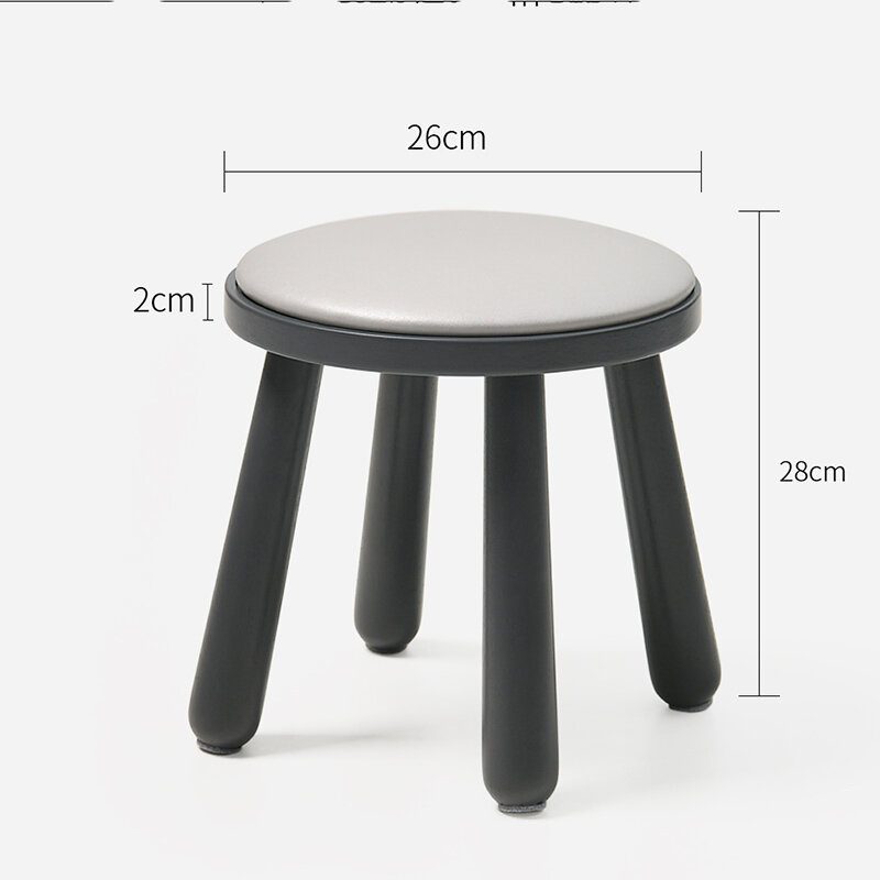 Minimalist Portable Footrest Hallway Household Luxury Pedicure Nordic Office Stool Coffee Table Mobili Soggiorno Home Supplies