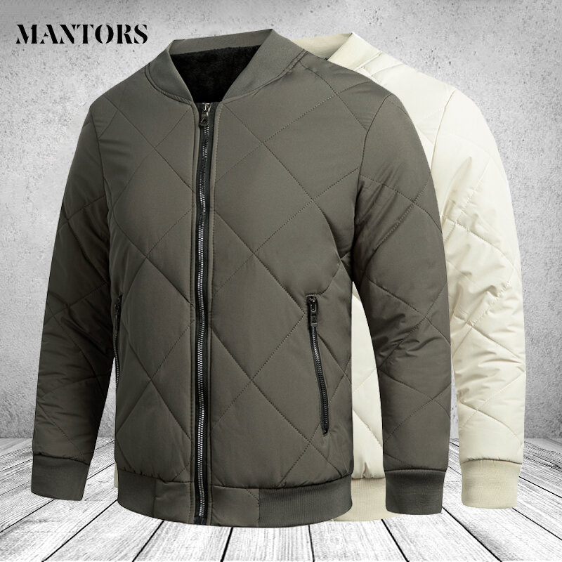 Men Bomber Jacket Casual Autumn Winter Jacket Thicken Mens Clothing 2022 Streetwear Cotton Padded Jacket Slim Fit Coat Male 4xl