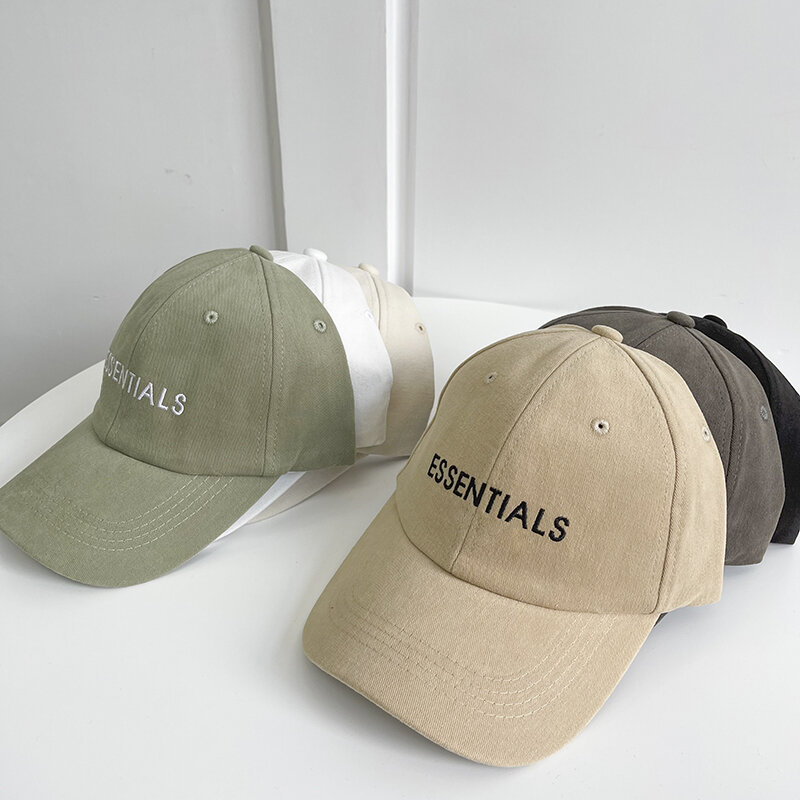 Unisex Essentials czapka z daszkiem pary czapki baseballowe cztery pory roku Essentials kapelusz z możliwością regulacji mężczyźni i kobiety nakładka ochronna przeciwsłoneczna